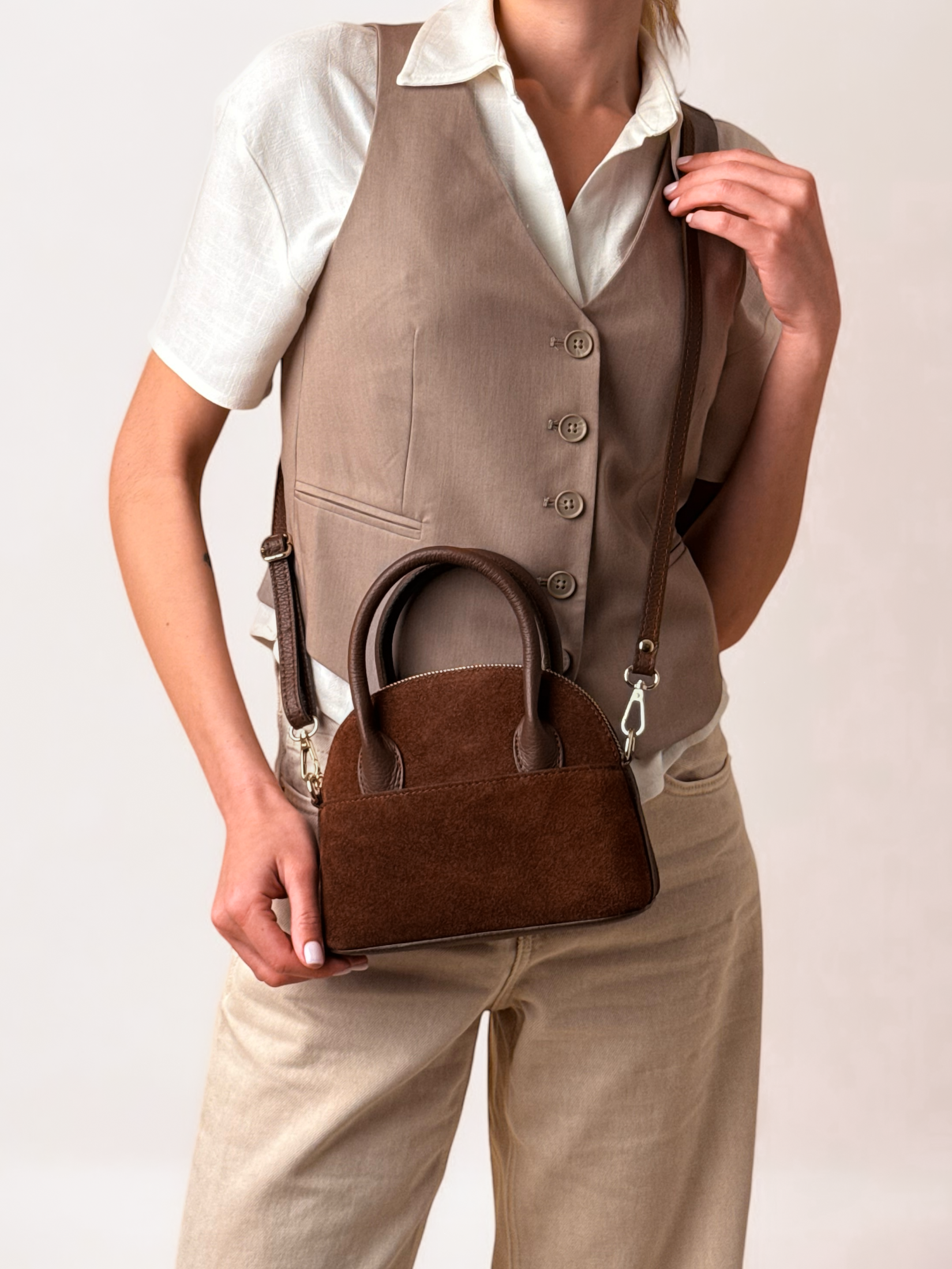 EMMA MINI VELUR MARO CIOCOLATIU