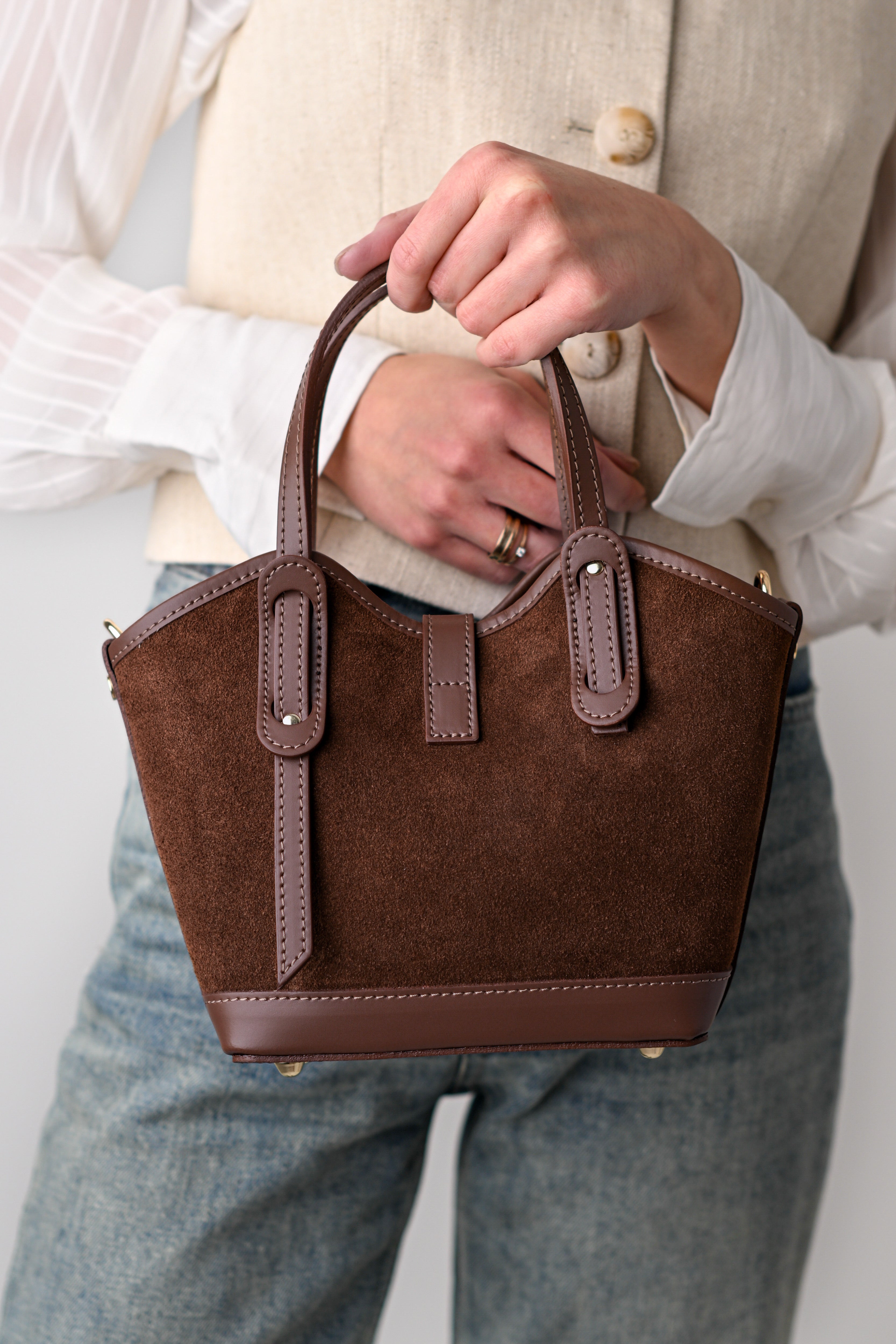 VANESSA MINI MARO CIOCOLATĂ